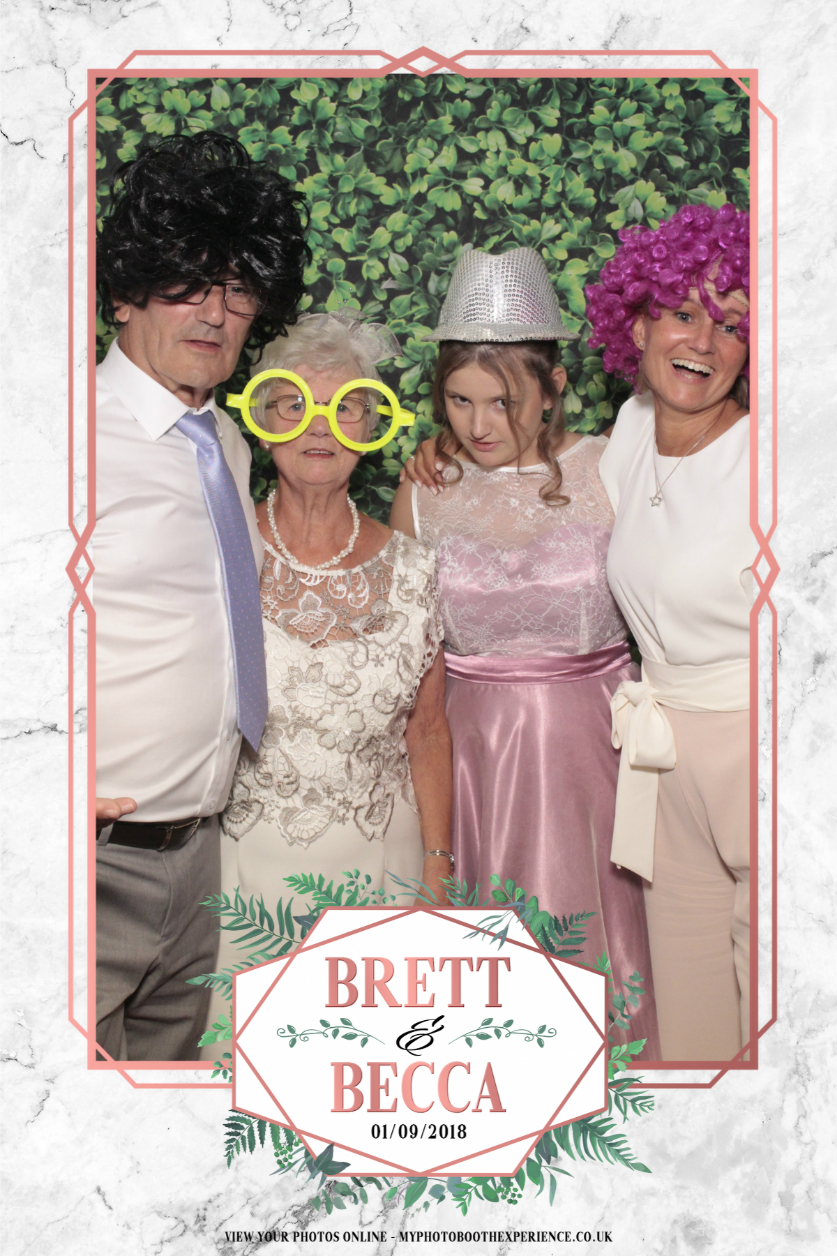 Brett & Becca's Wedding | View more photos from the event at gallery.myphotoboothexperience.co.uk/u/MyPhotoBoothExperienceLtd/Brett-Beccas-Wedding